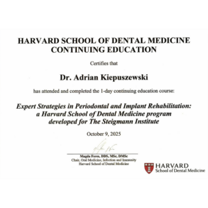 Flow certyfikat Harvard