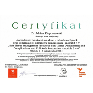 Flow certyfikat Steigman-3